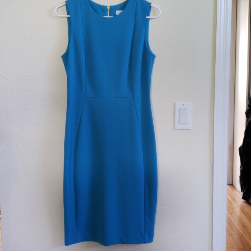 Calvin Klein blue dress